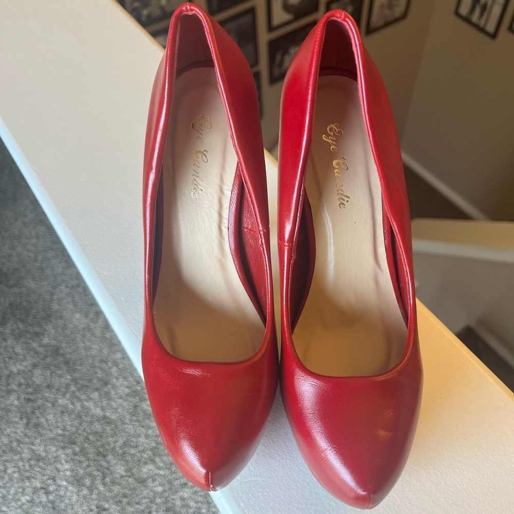 Red Eye Candy Stilettos
